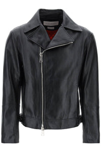 Alexander mcqueen nappa biker jacket 782735 Q5AM8 BLACK