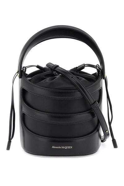 Alexander mcqueen bucket bag by
 
 the rise bucket bag 787126 1VPGI BLACK