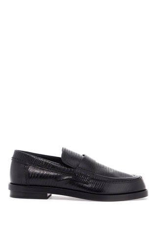 leather jupiter loafers for 794476 WIFS0 BLACK