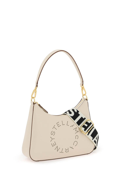 Stella mccartney small logo shoulder bag 7B0062 W8542 PURE WHITE