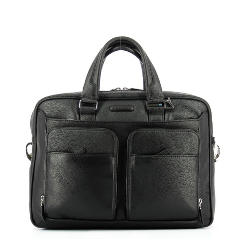 Piquadro - cartella porta pc/ipad modus 14.0 - ca2849mo - ner | Italystation.com - Shop Now at italystation.com