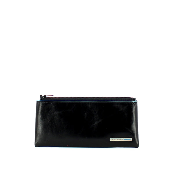 Piquadro - Keyring Pouch Blue Square - PC1514B2 - NERO