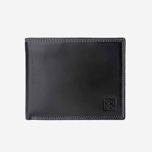 Dudubags - portafoglio uomo colorful alicudi - 534-578 - nero | Italystation.com - Shop Now at italystation.com