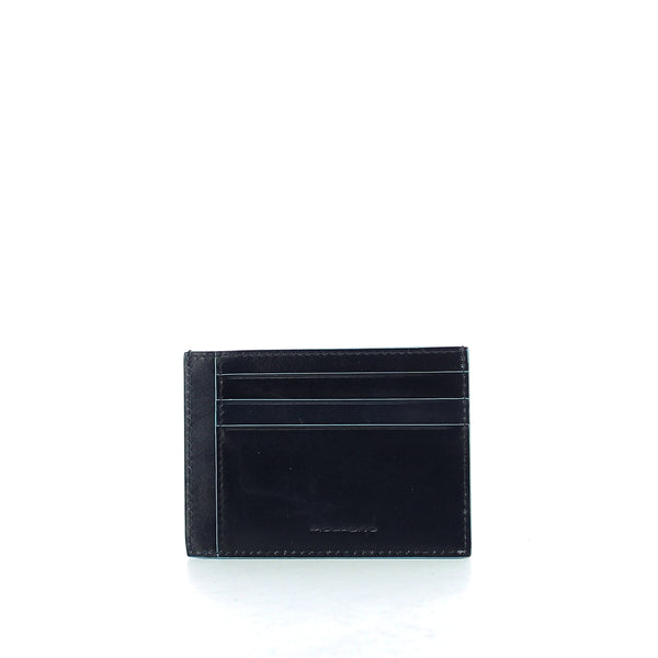 Piquadro - Zipped credit card holder Blue Square - PP2762B2R - BLU/2