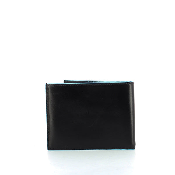 Piquadro - men wallet with twelve slots blue square - pu1241b | Italystation.com - Shop Now at italystation.com