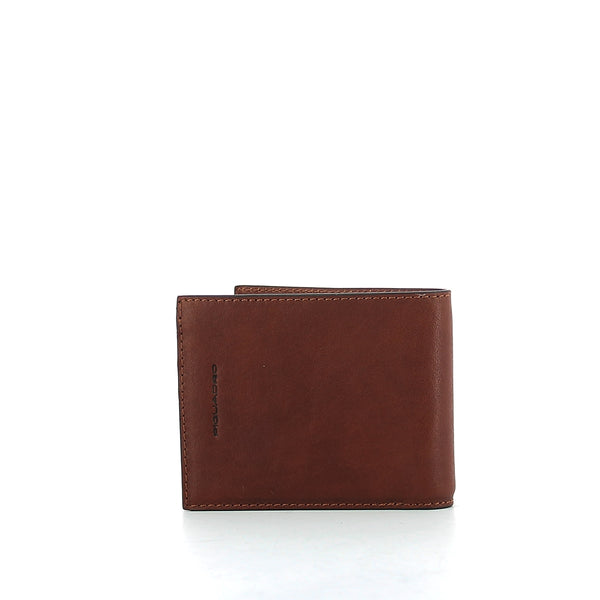 Piquadro - wallet with removable id holder black square - pu3 | Italystation.com - Shop Now at italystation.com