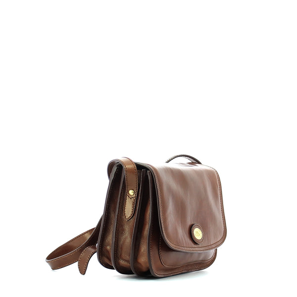 The Bridge The bridge - shoulderbag story - 04402201 - cuoio | Italystation.com - Shop Now at italystation.com