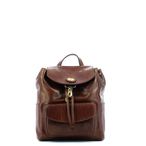 The Bridge The bridge - small backpack story - 04704201 - cuoio | Italystation.com - Shop Now at italystation.com