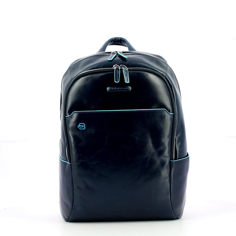 Piquadro - zaino porta pc blue square 14.0 - ca3214b2 - blu2 | Italystation.com - Shop Now at italystation.com