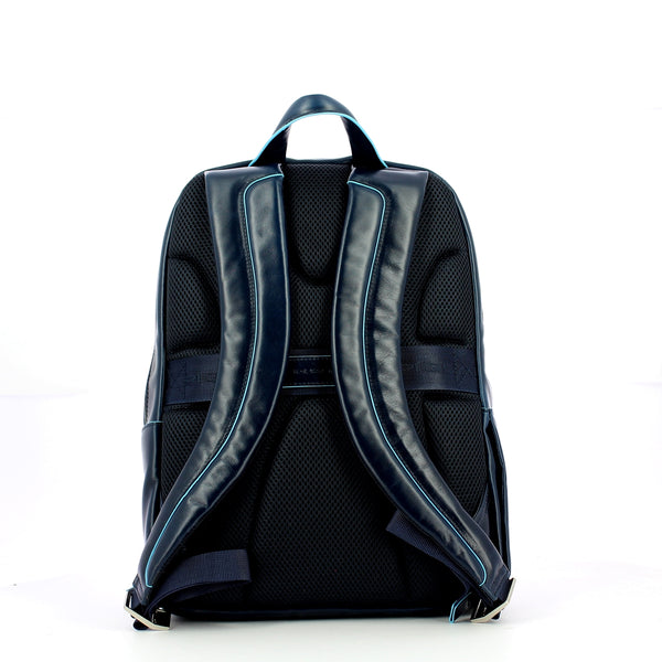 Piquadro - zaino porta pc blue square 14.0 - ca3214b2 - blu2 | Italystation.com - Shop Now at italystation.com
