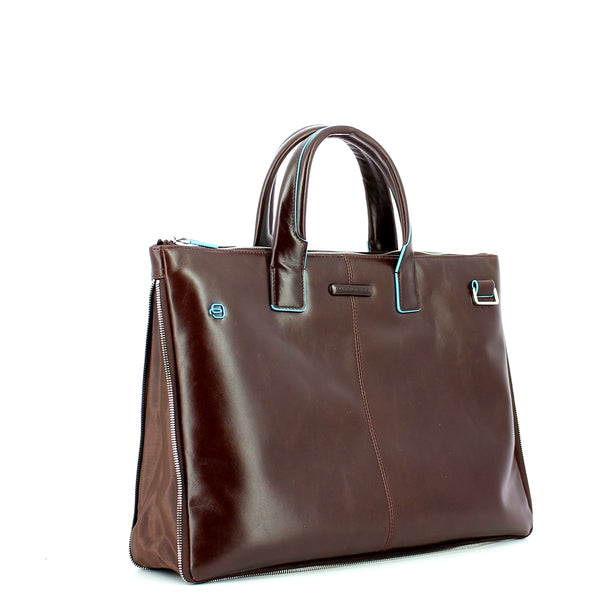 Piquadro - cartellina sottile espandibile b2s 15.6 - ca4021b2 | Italystation.com - Shop Now at italystation.com