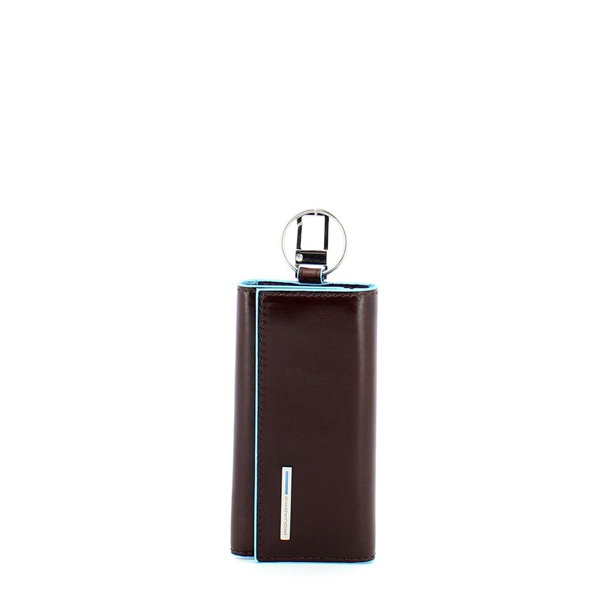 Piquadro - astuccio portachiavi con 6 ganci blue square - pc1 | Italystation.com - Shop Now at italystation.com