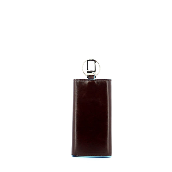 Piquadro - astuccio portachiavi con 6 ganci blue square - pc1 | Italystation.com - Shop Now at italystation.com