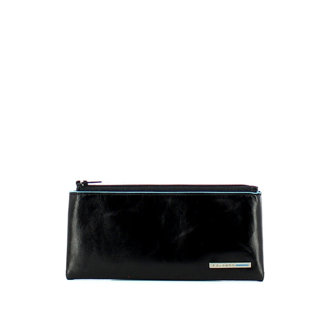 Piquadro - astuccio portachiavi blue square - pc1514b2 - nero | Italystation.com - Shop Now at italystation.com