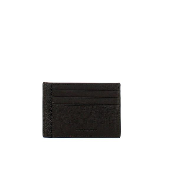 Piquadro - bustina porta carte di credito black square - pp27 | Italystation.com - Shop Now at italystation.com