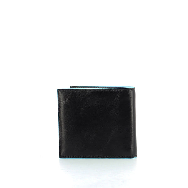 Piquadro - men wallet w. money clip blue square - pu1666b2 -  | Italystation.com - Shop Now at italystation.com