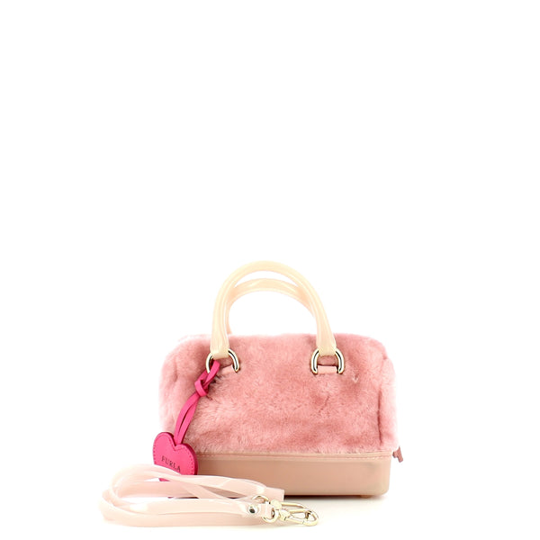 Furla - mini bauletto candy sweetie - bff0gmo - winter/rose | Italystation.com - Shop Now at italystation.com