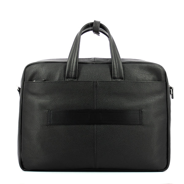 Piquadro - double handle laptop briefcase vibe 15.6 - outca31 | Italystation.com - Shop Now at italystation.com
