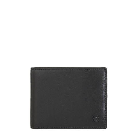 Dudubags - portafoglio uomo colorful itaca - 534-900 - nero | Italystation.com - Shop Now at italystation.com