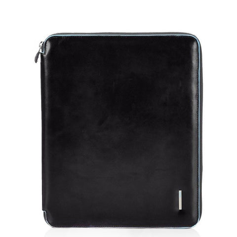 Piquadro - portablocco sottile a4 blue square - pb1164b2 - ne | Italystation.com - Shop Now at italystation.com