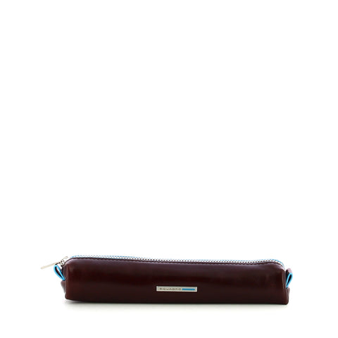 Piquadro - astuccio porta penne blue square - ac974b2 - mogan | Italystation.com - Shop Now at italystation.com