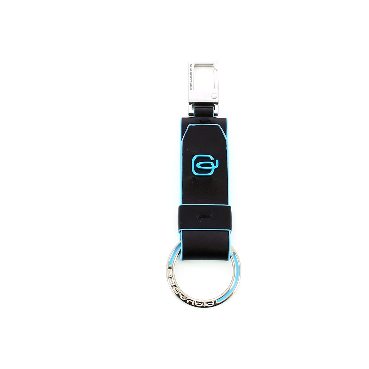 Piquadro - Portachiavi Blue Square PC3751B2 NERO | Italystation.com Shop Now at italystation.com