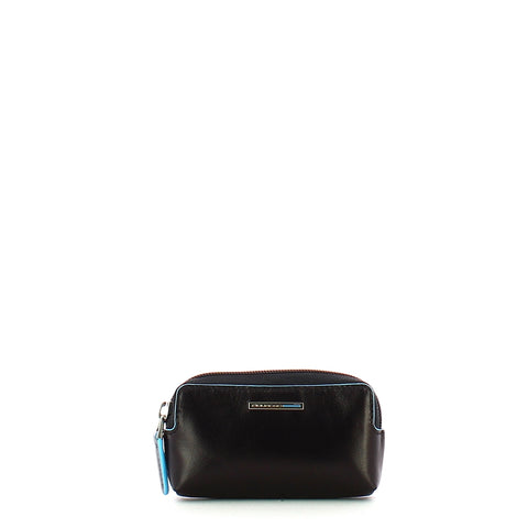 Piquadro - astuccio portachiavi blue square - pc4216b2 - nero | Italystation.com - Shop Now at italystation.com