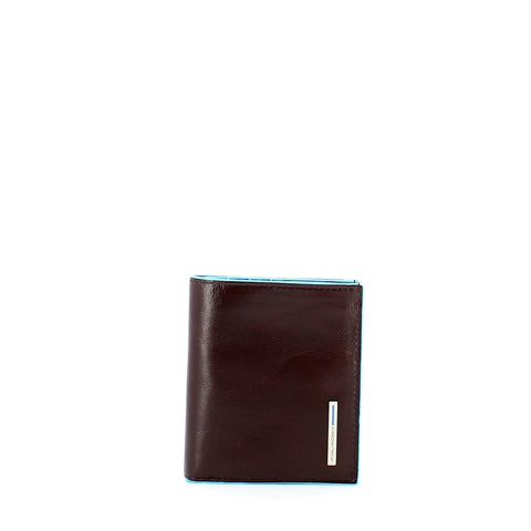 Piquadro - porta carte di credito blue square - pp1518b2 - mo | Italystation.com - Shop Now at italystation.com