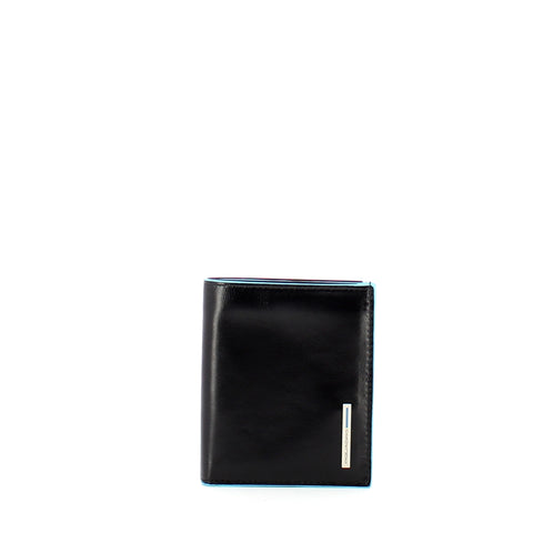 Piquadro - porta carte di credito blue square - pp1518b2 - ne | Italystation.com - Shop Now at italystation.com