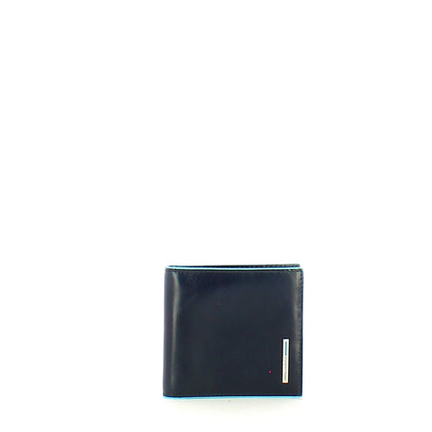 Piquadro - portafoglio con fermasoldi blue square - pu1666b2  | Italystation.com - Shop Now at italystation.com