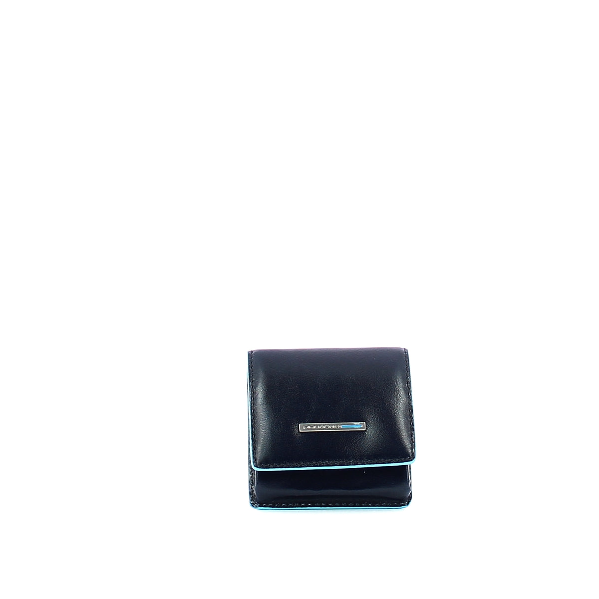 Piquadro - square coin pouch blue square - pu2634b2 - blu2 | Italystation.com - Shop Now at italystation.com