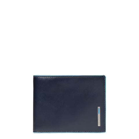 Piquadro - portafoglio dodici scomparti blue square - pu1241b | Italystation.com - Shop Now at italystation.com