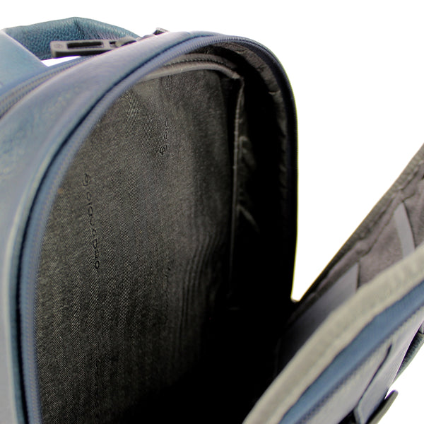 Piquadro - zainetto porta pc ipad p15s 14.0 - ca3869p15s - bl | Italystation.com - Shop Now at italystation.com