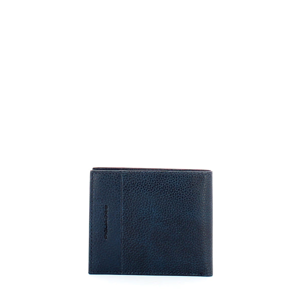 Piquadro - portafoglio con portamonete p15 plus - pu4188p15s  | Italystation.com - Shop Now at italystation.com