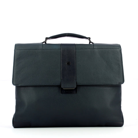 Piquadro - computer briefcase 15.6 ili - ca3995s86 - blu | Italystation.com - Shop Now at italystation.com