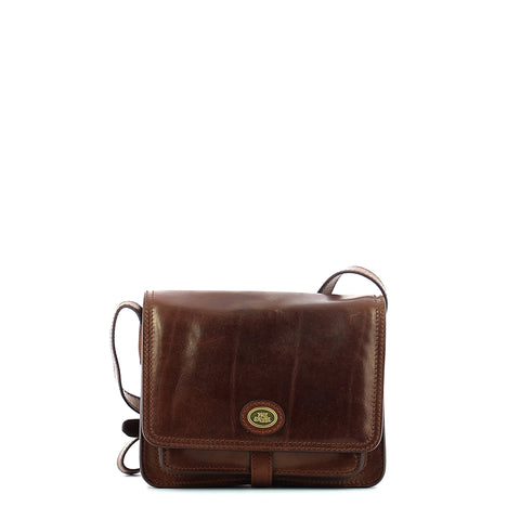 The Bridge The bridge - story crossbody bag - 04404201 - marrone/14/or | Italystation.com - Shop Now at italystation.com