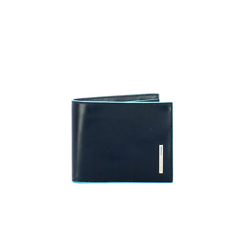 Piquadro - portafoglio porta id rimovibile blue square - pu38 | Italystation.com - Shop Now at italystation.com