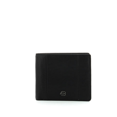 Piquadro - seven compartment wallet brief - pu4515brr - nero | Italystation.com - Shop Now at italystation.com