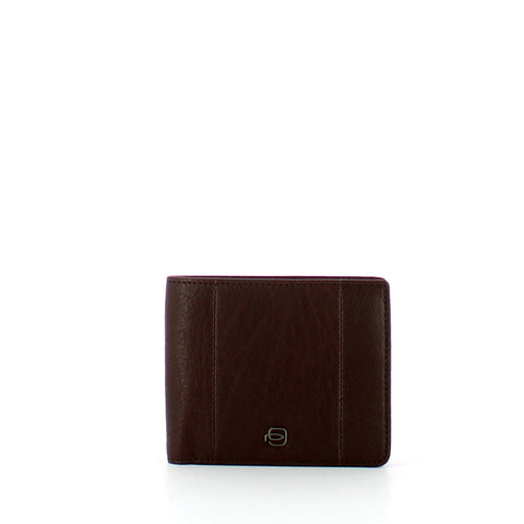 Piquadro - seven compartment wallet brief - pu4515brr - testa | Italystation.com - Shop Now at italystation.com