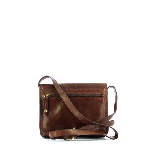 The Bridge - Crossbody Bag Story 26 cm - 04418201 - MARRONE/14/ORO