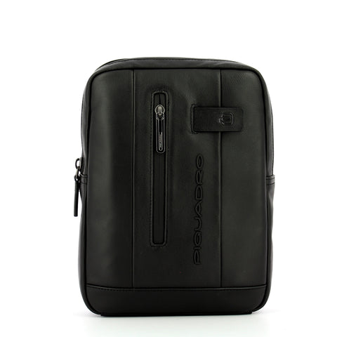 Piquadro - organised leather crossbody urban - ca1816ub00 - n | Italystation.com - Shop Now at italystation.com