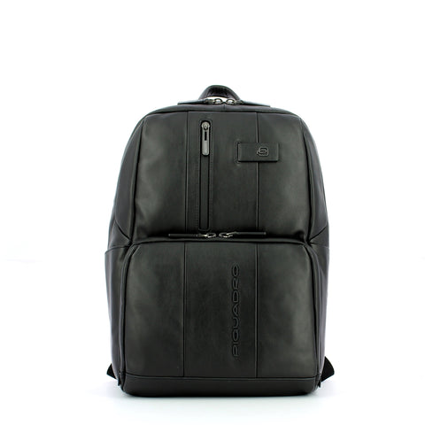 Piquadro - small laptop backpack urban 14.0 - ca3214ub00 - ne | Italystation.com - Shop Now at italystation.com