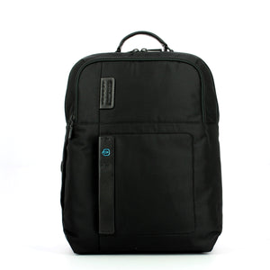 Piquadro - Large computer backpack P16 15.6 Connequ - CA4174P16 - CHEVRON/NERO