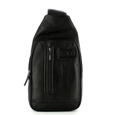 Piquadro - monospalla urban - ca4536ub00 - nero | Italystation.com - Shop Now at italystation.com