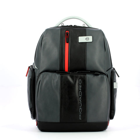 Piquadro - anti-theft fast-check laptop backpack 15.6 urban - | Italystation.com - Shop Now at italystation.com