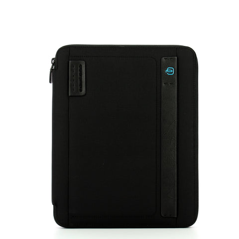 Piquadro - a4 notepad holder p16 - pb2830p16 - chev/nero | Italystation.com - Shop Now at italystation.com