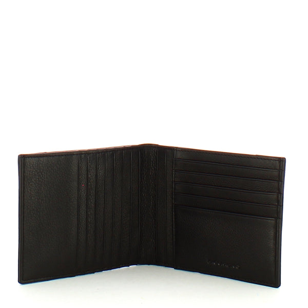 Piquadro - portafoglio con dodici scomparti carte p16 - pu124 | Italystation.com - Shop Now at italystation.com