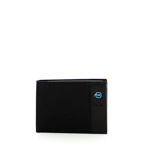 Piquadro - wallet with portemonnaie p16 - pu257p16 - chevron/ | Italystation.com - Shop Now at italystation.com
