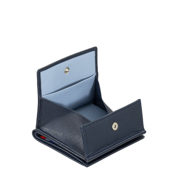 Dudubags - Portafoglio Flavio Colorful Navy 534-216 NAVY | Italystation.com Shop Now at italystation.com