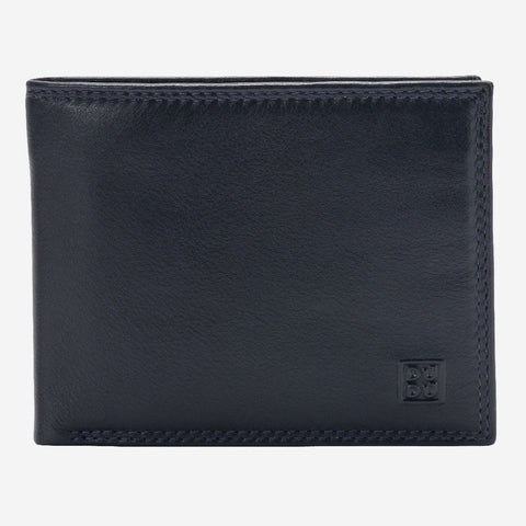 Dudubags - portafoglio uomo colorful itaca - 534-900 - navy | Italystation.com - Shop Now at italystation.com